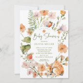 ネイチャーズディライトディアベビーシャワー招待状 招待状 (正面)