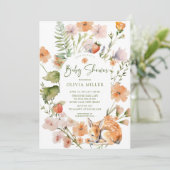 ネイチャーズディライトディアベビーシャワー招待状 招待状 (スタンド正面)