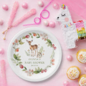ネイチャーズディライトディアベビーシャワー ペーパープレート (パーティー)