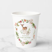 ネイチャーズディライトディアベビーシャワー 紙コップ (正面)