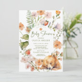 ネイチャーズディライトベアーベイビーシャワー招待状 招待状 (スタンド正面)