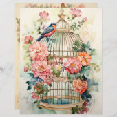 ネイチャーズデリートスクラップブック紙 (正面/裏面)