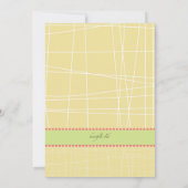 ネイチャーズネストベビーシャワー招待状 招待状 (裏面)