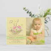 ネイチャーズネスト·フォト·バースデー·パーティーの招待 招待状 (スタンド正面)