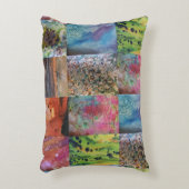 ネイチャーズパレット鮮やか-海インスパイアアート アクセントクッション (正面(垂直))