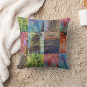 ネイチャーズパレット鮮やか-海インスパイアアート クッション (ブランケット)