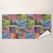 ネイチャーズパレット鮮やか-海インスパイアアート バスタオル (バスタオル)