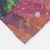 ネイチャーズパレット鮮やか-海インスパイアアート フリースブランケット (角)