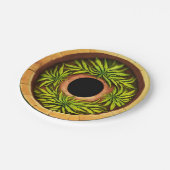 ネイチャーズパレット：デザインされた紙プレート ペーパープレート (アングル)