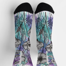 ネイチャーズパレット：紫、ティール（緑がかった色）、青の壮麗