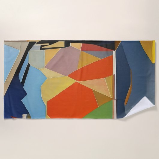 ネイチャーズパレットNo.001 ビーチタオル (正面)