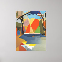 ネイチャーズパレットNo.001 -抽象芸術植物学 キャンバスプリント