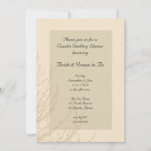 ネイチャーズブランチカップルズウェディングシャワー 招待状 (正面)