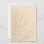 ネイチャーズブランチカップルズウェディングシャワー 招待状 (裏面)