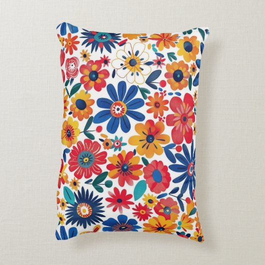 ネイチャーズブルーミングTouchアクセント枕 アクセントクッション (裏面(縦))