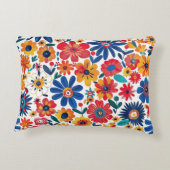 ネイチャーズブルーミングTouchアクセント枕 アクセントクッション (裏面)