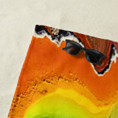 ネイチャーズホットカラフル春アート ビーチタオル (インサイチュ)