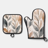 ネイチャーズボタニカルボホ 鍋つかみ&鍋敷きセット (正面)