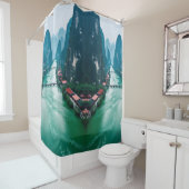 ネイチャーズリトリートセレーヌバレーランドスケープ シャワーカーテン (インサイチュ)