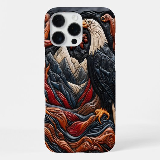 ネイチャーズ・グレース イーグルデザイン iPhoneケース (裏面)