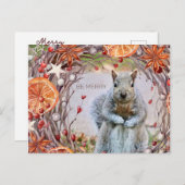 『ネイチャーズ・バウンティ・クリスマス・ポストカード』 ポストカード (正面/裏面)