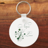 ネイチャー恋人 キーホルダー (正面)