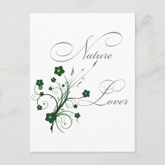 ネイチャー恋人 ポストカード (正面)