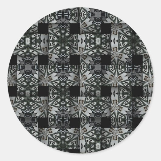 ネイチャー織りシール ラウンドシール (正面)