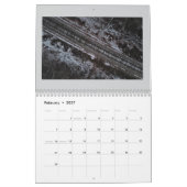 ネイチャー美しいのまわりにAll Us 2025 カレンダー (2月 2027)