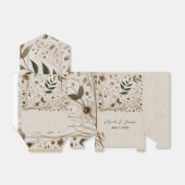 ネイチャー美しい植物花葉と結婚s フェイバーボックス (折り畳みなし)