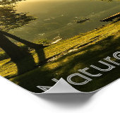 ネイチャー美しい |自然の平和な平穏 ポスター (角)