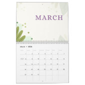 「ネイチャー調和2024ウォールカレンダー」 カレンダー (3月 2026)