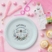 ネイチャー調和 – ドラゴン芸術的フライ ペーパープレート (パーティー)