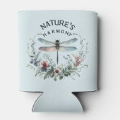 ネイチャー調和 – ドラゴン芸術的フライ 缶クーラー (裏面)