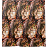 ネイチャー迷彩柄/春モレルシャワーカーテン シャワーカーテン (正面)