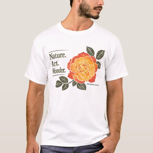ネイチャー アート ワンダー Tシャツ (正面)
