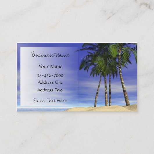 ネイチャー・コール・ビジネス・カード 名刺 (正面)