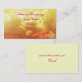 ネイチャー・スピリット・ビジネス・カード 名刺 (正面/裏面)