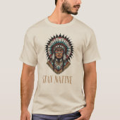 ネイティブでいよう Tシャツ (正面)