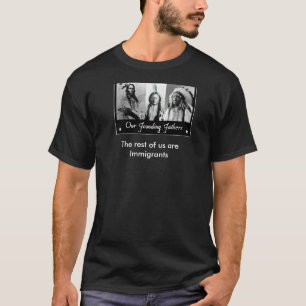 ネイティブアメリカンおよび移民 Tシャツ