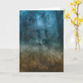 ネイティブアメリカンのすべての行事の挨拶状 カード (黄色い花)