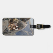 ネイティブアメリカンのアイコン：アパッチの戦士たち、米騎兵隊 ラゲッジタグ (正面横)