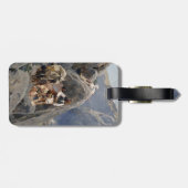 ネイティブアメリカンのアイコン：アパッチの戦士たち、米騎兵隊 ラゲッジタグ (裏面横)