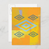 ネイティブアメリカンのスピリチュアルの記号 ポストカード (正面/裏面)