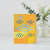 ネイティブアメリカンのスピリチュアルの記号 ポストカード (スタンド正面)