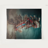 ネイティブアメリカンのダンサー タペストリー (正面(横))