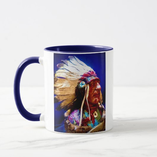 ネイティブアメリカンのチーフ マグ (左)