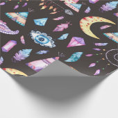 ネイティブアメリカンのテント小屋のDreamcatchersの矢 ラッピングペーパー (角)