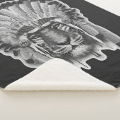 ネイティブアメリカンのトラの責任者 シェルパブランケット (3/4)