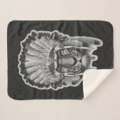 ネイティブアメリカンのトラの責任者 シェルパブランケット (正面(横))